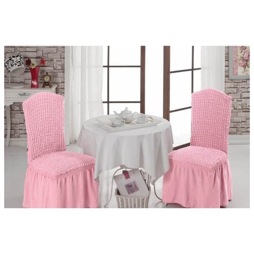фото Karna чехол для стула bet цвет: светло-розовый