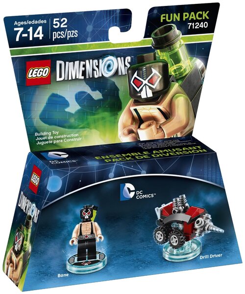 Конструктор LEGO Dimensions 71240 Бэйн, 52 дет.