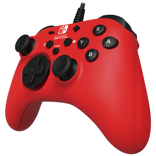 фото Геймпад hori horipad wired controller for nintendo switch, красный
