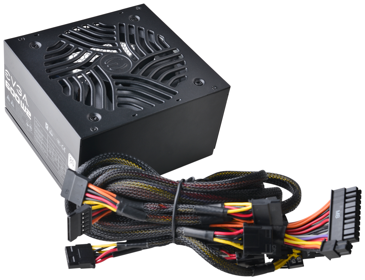 Блок питания 600W EVGA W2 (100-W2-0600-K2)