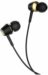 Наушники Hoco M70 Graceful universal earphones with mic Черный