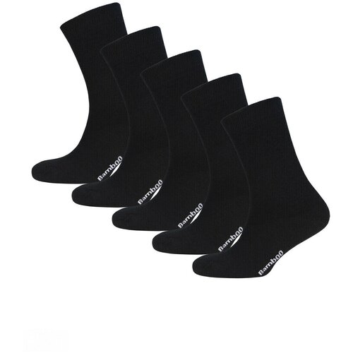 Носки STATUS, 5 пар, размер 45-47, черный носки status 10 пар размер 45 47 белый черный