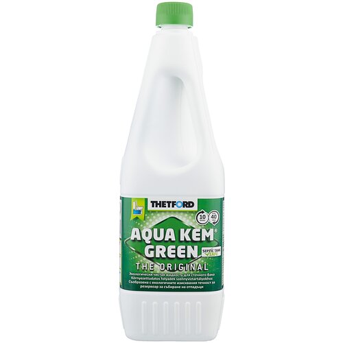 Thetford Жидкость для биотуалета THETFORD Aqua Kem Green 1.5 л (30246АС), 1.5 л/, 1.78 кг, 1 уп.