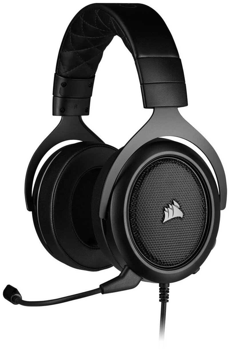 Компьютерная гарнитура Corsair HS50 Pro Stereo Gaming Headset, черный матовый