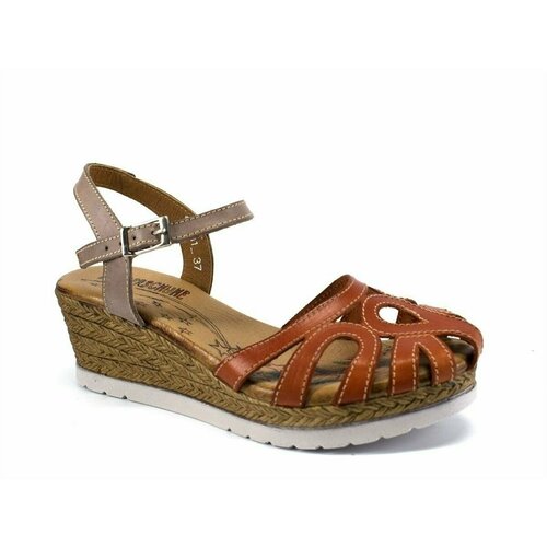 Босоножки Burgerschuhe, размер 39, оранжевый