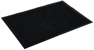 Придверный коврик VORTEX Trip, размер: 0.6х0.4 м, черный