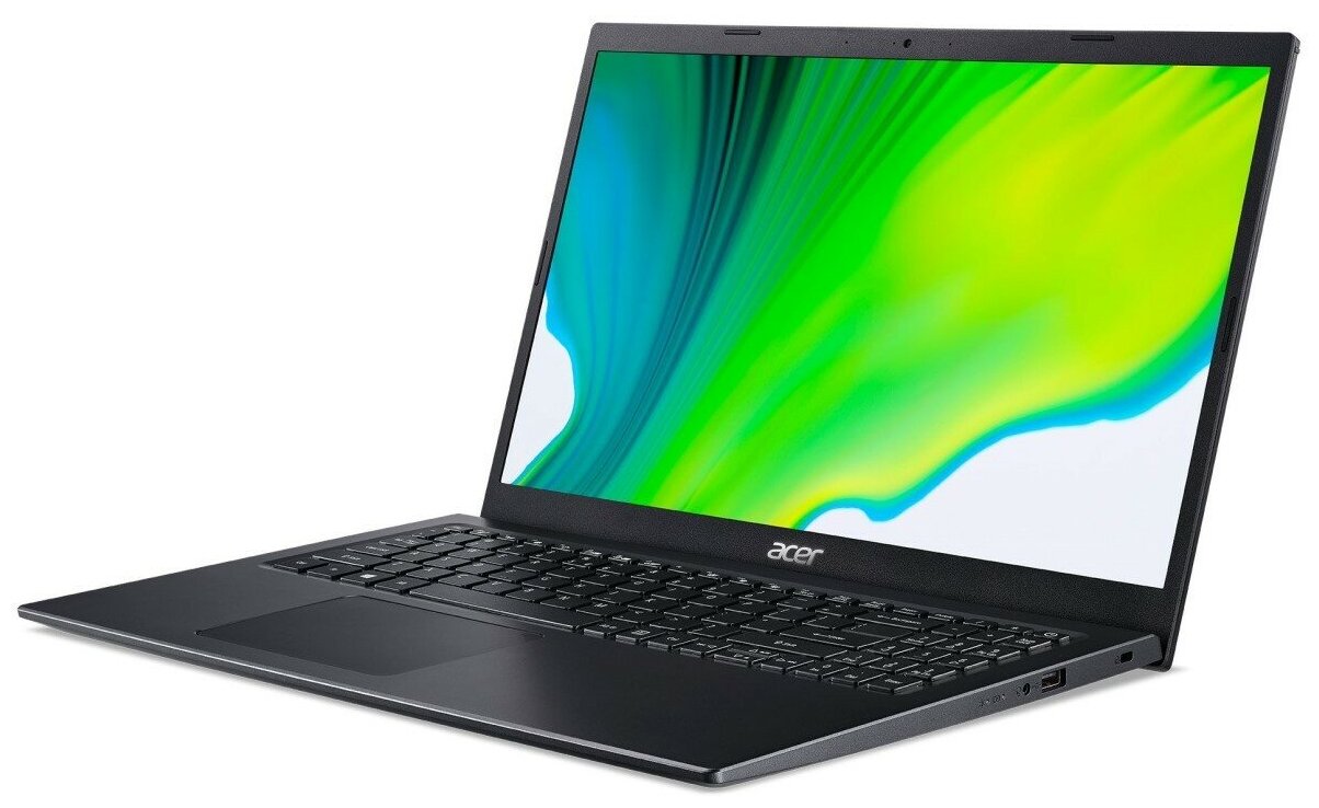 Ноутбук Acer Aspire 5 A515-56-56J0 Intel Core i5 1135G7 2400MHz1561366x7688GB256GB SSDIntel Iris Xe GraphicsWindows 10 Home NXA16ER001 черный