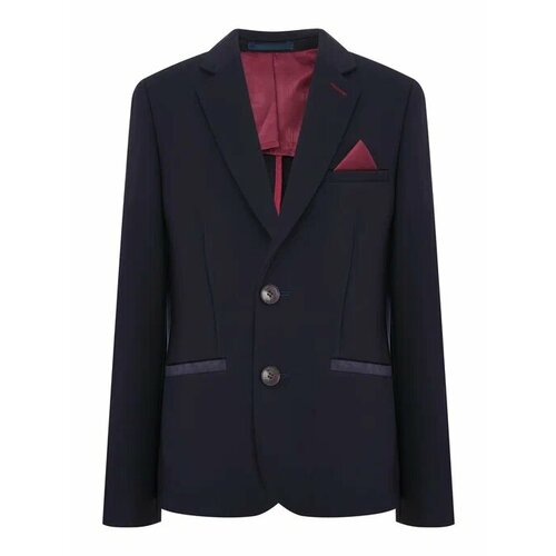 Школьный пиджак Тилли Стилли, размер 134-64-63, синий