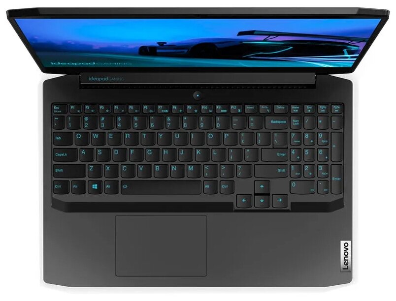 156 Ноутбук Lenovo IdeaPad Gaming 3 15IMH05 1920x1080 Intel Core i5 25 ГГц RAM 16 ГБ SSD 512 ГБ GeForce GTX 1650 без ОС 81Y40095RK onyx black