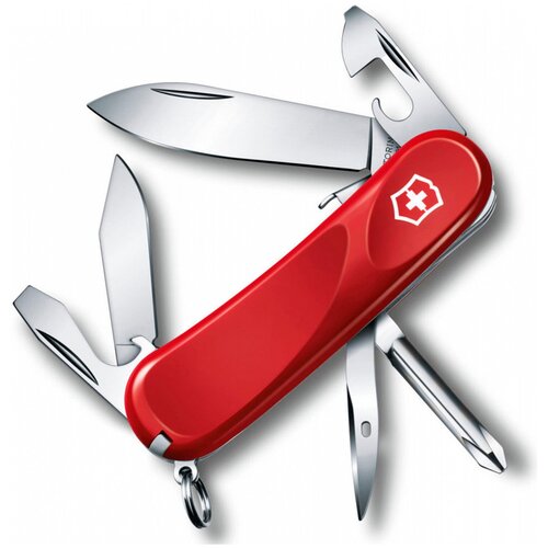 Швейцарский нож Victorinox Evolution S111, 85 мм, 12 функций, красный, 2.4603.Se