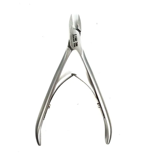 Hanashi Japanese Steel Кусачки для маникюра Hanashi. Кусачки для кутикулы. Двойная пружина, матовые. Лезвие 7мм