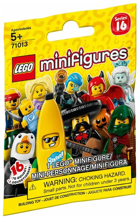 Lego Конструктор LEGO Collectable Minifigures 71013 Серия 16 1шт