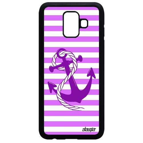 фото Чехол для телефона samsung galaxy a6 2018, "якорь" канат подводник utaupia