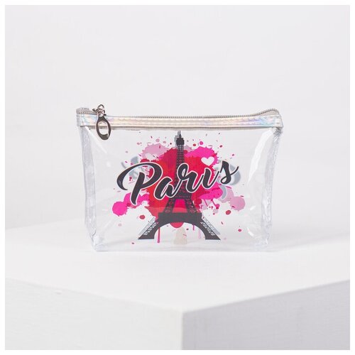 фото Косметичка на молнии, цвет прозрачный recom