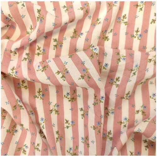 Ткань плательная принт 100% вискоза , 50 см * 140 см, италия