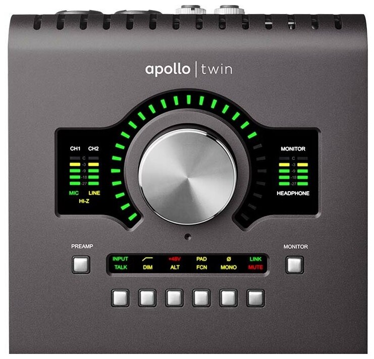 Внешняя звуковая карта Universal Audio Apollo Twin MKII Duo Heritage