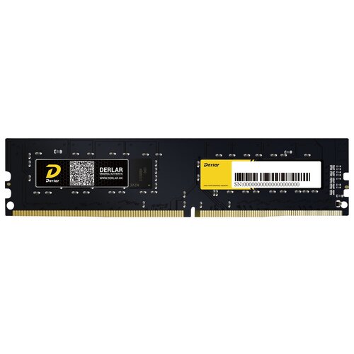 Оперативная память Derlar Black Warrior 4 ГБ DIMM CL19 4GB-2666-BW