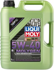 HC-синтетическое моторное масло LIQUI MOLY Molygen New Generation 5W-40, 5 л