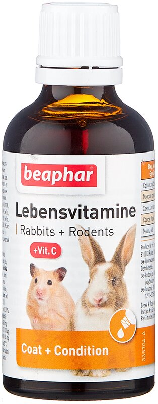 Пищевая добавка Beaphar Lebensvitamine  1 г 50 мл