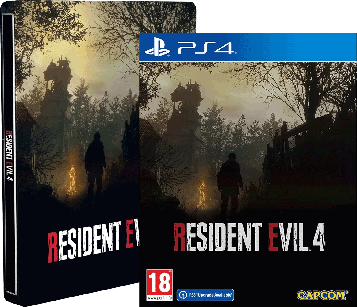 Resident Evil 4 Remake Steelbook Edition PlayStation 4 PS4