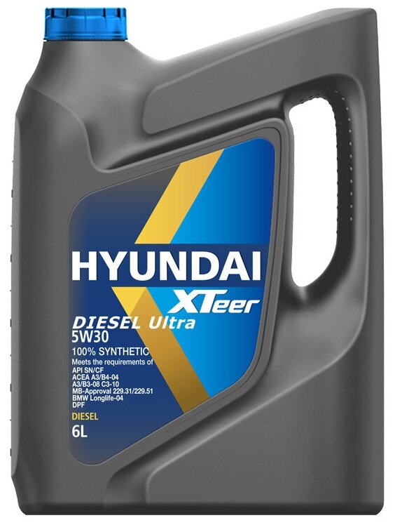 Масло Hyundai XTeer Diesel Ultra 5W30 6л