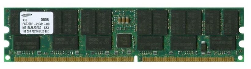 Оперативная память Samsung Оперативная память Samsung M312L2820EG0-CB3 DDR 1024Mb