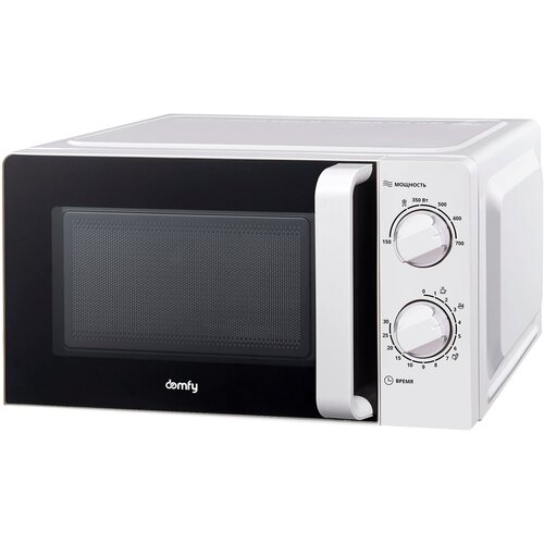 Микроволновая Печь Domfy DSW-MW201 20л 700Вт белый 471400₽