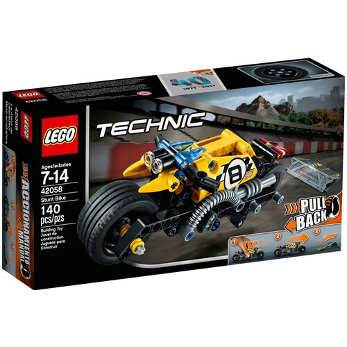 LEGO Technic 42058 Трюковый мотоцикл, 140 дет.