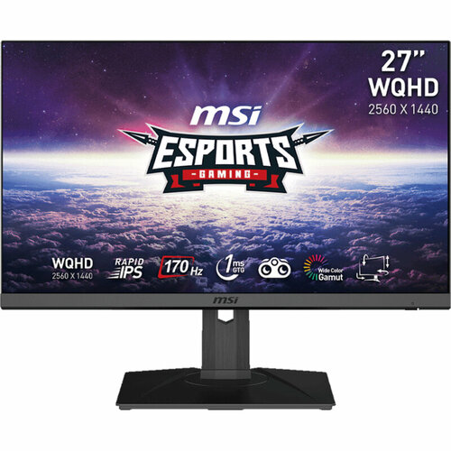 Монитор MSI Optix G272QPF игровой монитор msi optix ag321cr 31 5 black