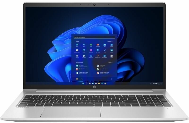 Ноутбук HP ProBook 450 G9, 15.6" (1920x1080) IPS/Intel Core i5-1235U/8ГБ DDR4/256ГБ SSD/Iris Xe Graphics/Windows 11 Pro, серебристый (5Y4B0EA)