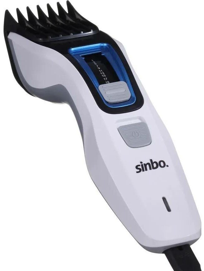 Машинка для стрижки SINBO SHC 4357 белый/черный - фотография № 5