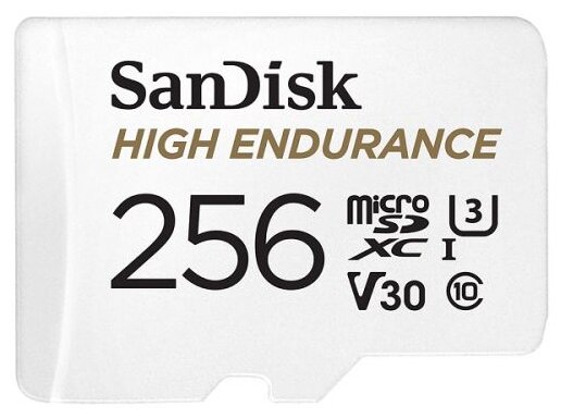 Карта памяти SanDisk High Endurance microSDXC Class 10