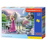 Пазл Castorland My Friend Unicorn (B-030088), 300 дет. - изображение