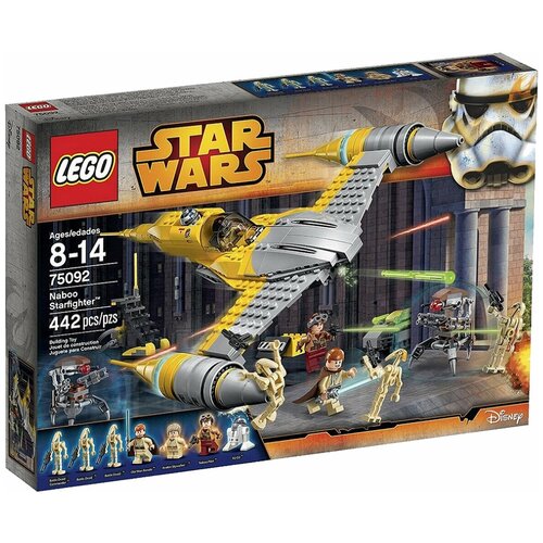 LEGO Star Wars 75092 Истребитель Набу, 442 дет. конструктор lego star wars 75092 истребитель набу