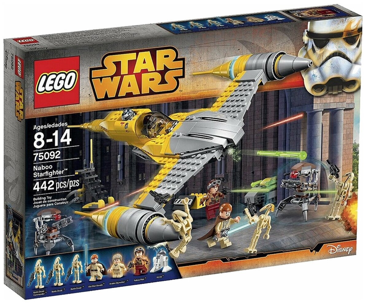 Конструктор LEGO Star Wars 75092 Истребитель Набу