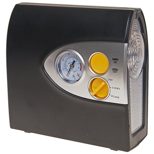 Автомобильный компрессор YASHA AC104 35 л/мин  8 атм черный