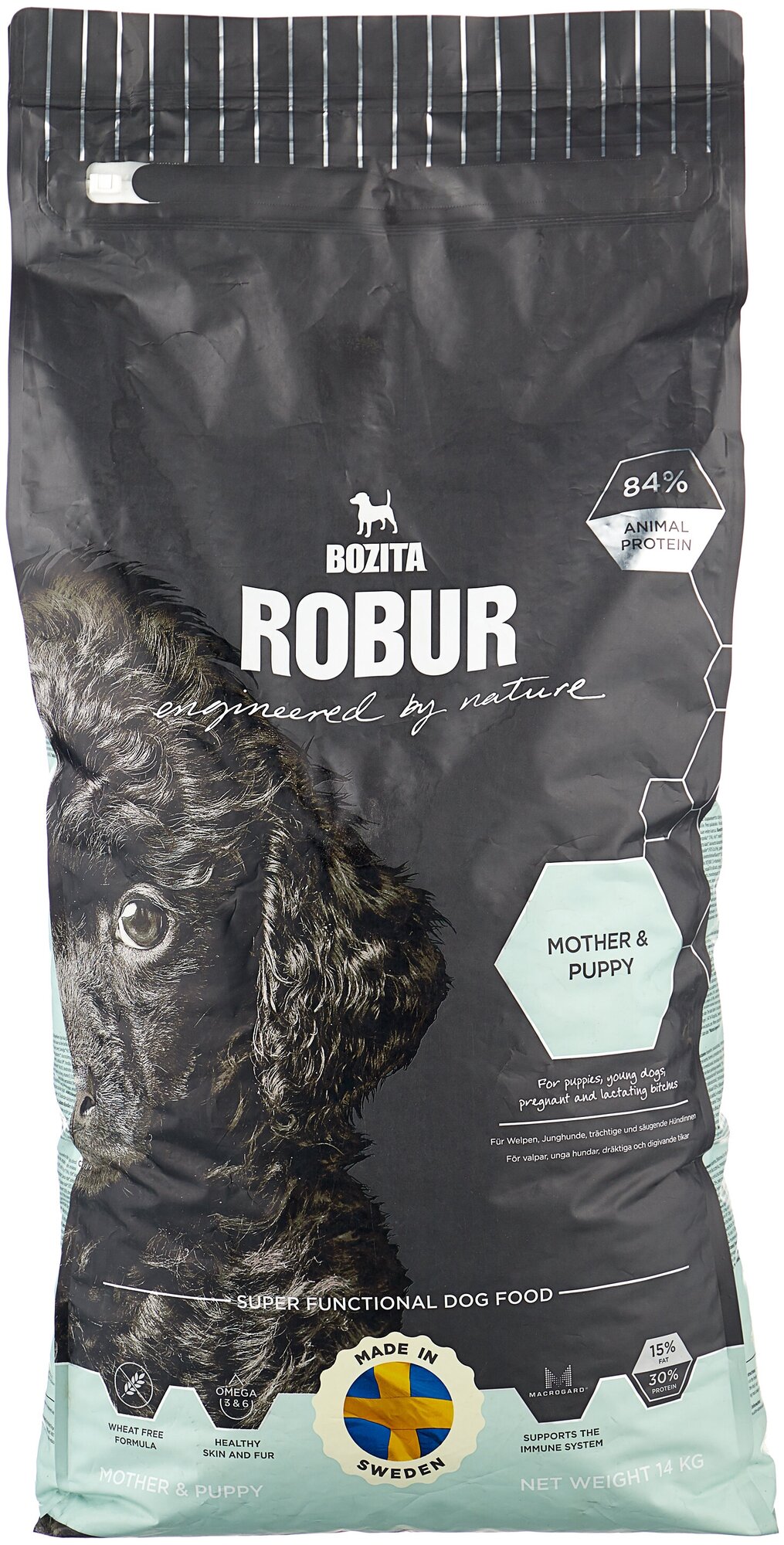 Сухой корм BOZITA ROBUR Mother & Puppy 30/15 для собак 14кг 69855