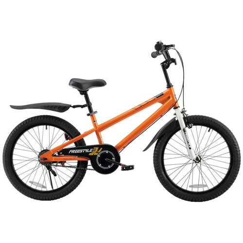 фото Детский велосипед royal baby rb20b-6 freestyle 20 steel оранжевый (требует финальной сборки)