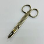 Ножницы для педикюра Mertz элитные / для твердых ногтей из медицинской стали (профессиональная заточка) - изображение