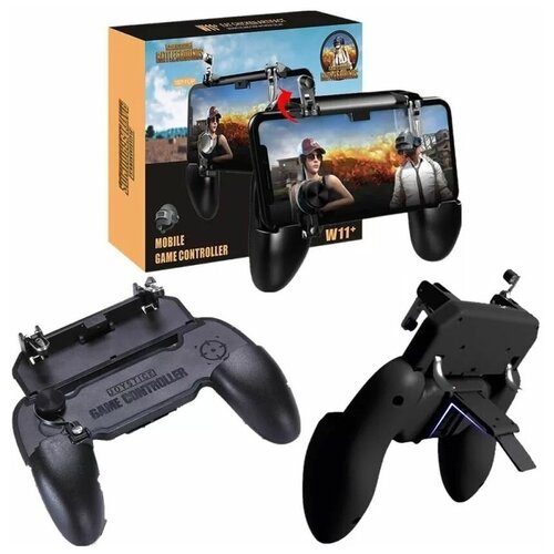 Джойстик Геймпад триггер W11 для игры на смартфоне чёрный 66500₽