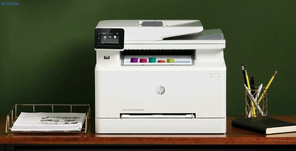 МФУ лазерный HP Color LaserJet Pro M283fdw, A4, цветной, лазерный, белый [7kw75a] - фото №7