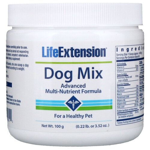 Добавка в корм Life Extension Dog Mix  100 г 99 мл х 1 уп.