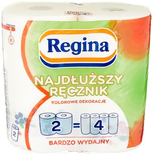 Regina Полотенце бумажное кухонное XXL 2 слоя 2 рулона