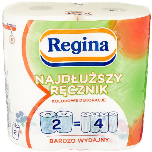 Regina Полотенце бумажное кухонное XXL 2 слоя 2 рулона