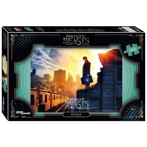 Пазл Step puzzle Уорнер Браз Фантастические твари (97059), 560 дет. wizarding world значок фантастические твари сносорог