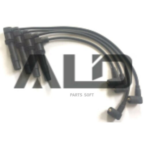 ALD A09041 компект проводов зажигания (черный сиикон) Audi A2 1.4, VW Golf 4/Bora/Polo 1.4/1.6 V4 97>