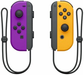 Геймпад Nintendo Switch Joy-Con controllers Duo, фиолетовый/оранжевый