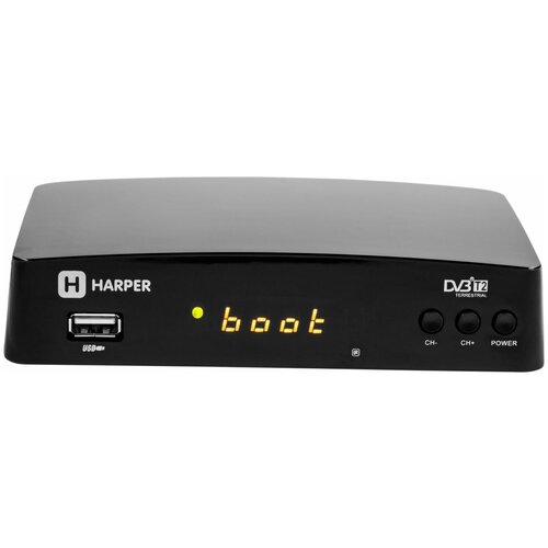 TV-тюнер HARPER HDT2-1511 черный