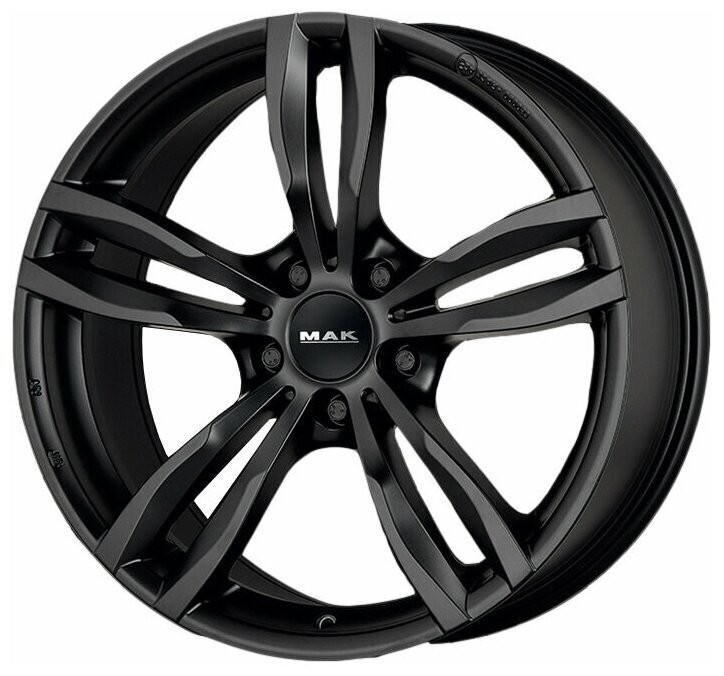   Mak Luft 8x18/5x120 D72.6 ET30 Matt black