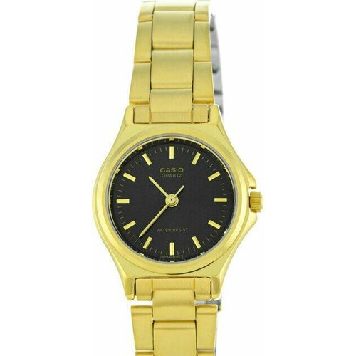 Наручные часы CASIO Collection, золотой часы наручные женские кварцевые аналоговые роскошные водонепроницаемые элегантные с браслетом из нержавеющей стали